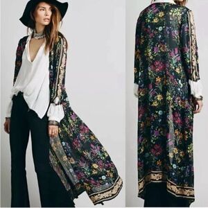 Spell & The Gypsy Collective Gypsy Queen Duster Multicolor Floral Kimono